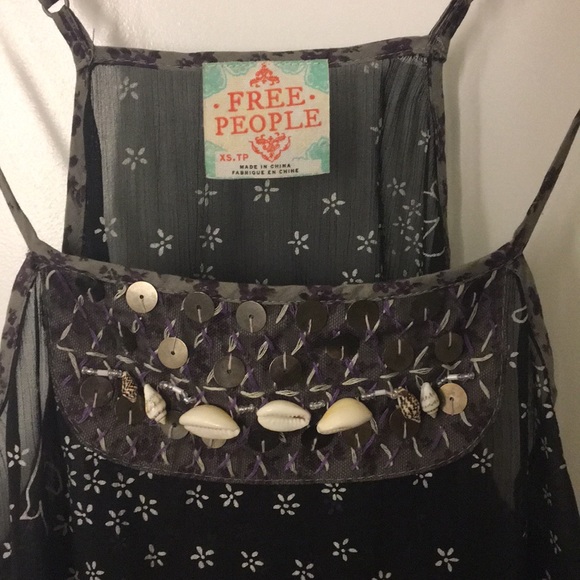 Free People Patchwork Slip Dress | XS - Picture 3 of 6